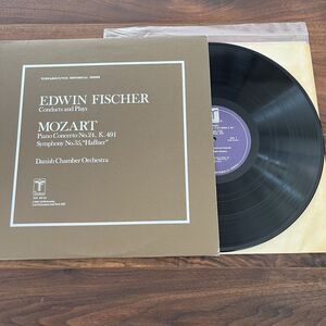 Edwin Fischer Mozart Piano Concerto Nos. 24 & 35 Vinyl LP Turnabout THS 65123